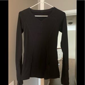 Lululemon long sleeve 1/4 zip shirt
